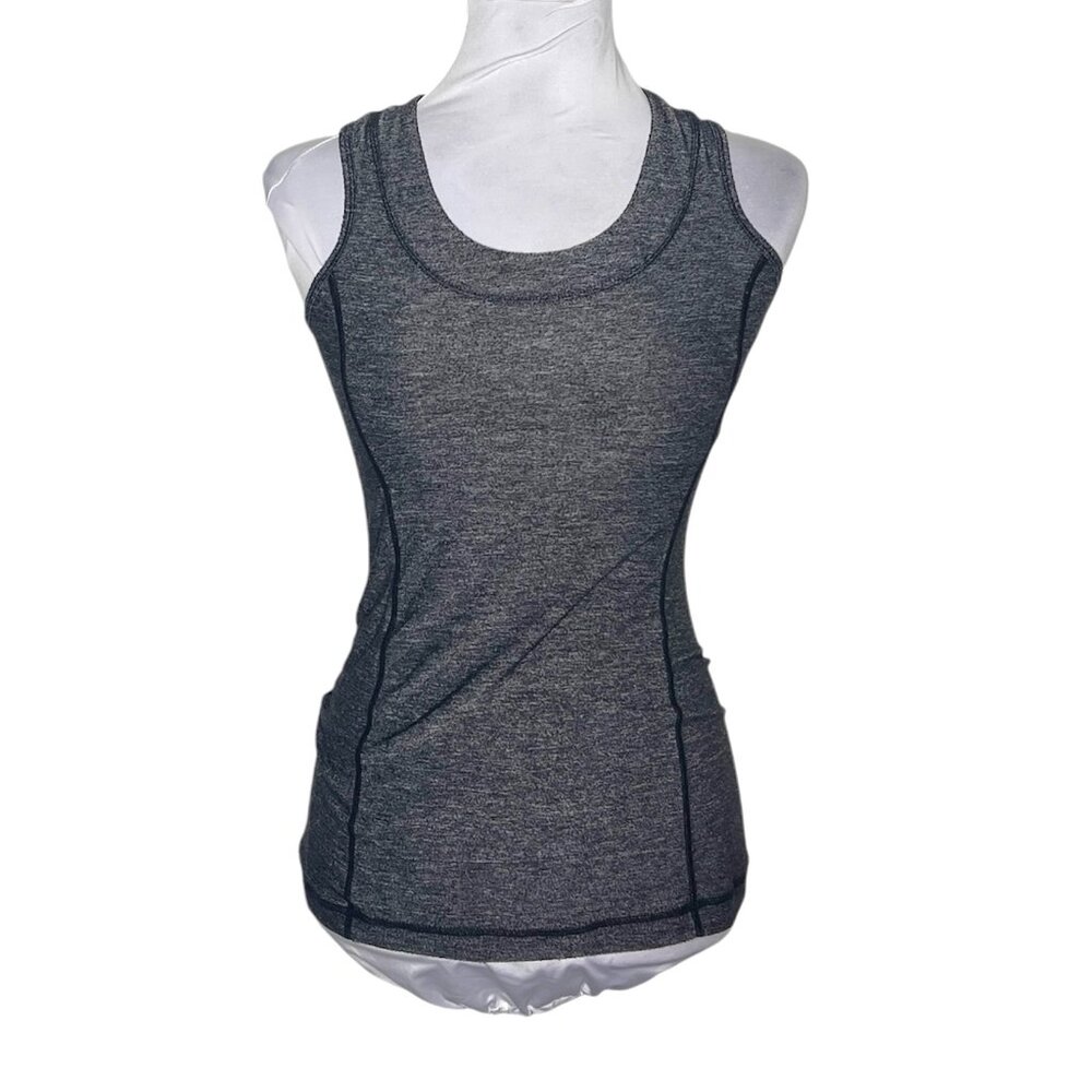 Lululemon Athletica Gray/Grey Active Tank Size 4